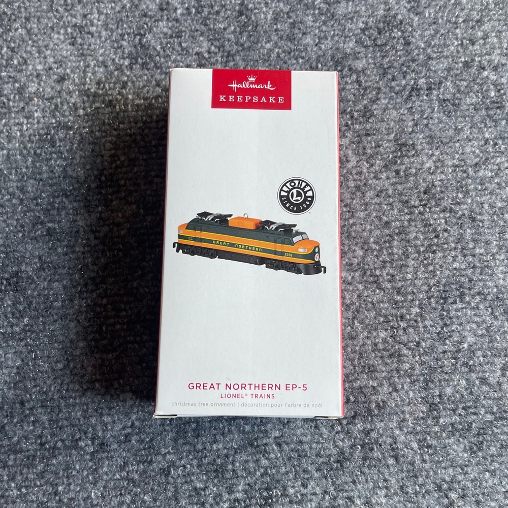Hallmark Keepsake 2022 Lionel Great Northern EP-5 Train Ornament QXR9186 27th